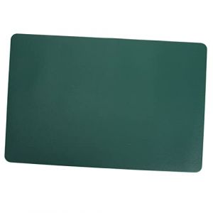 NIYANGLE Coussin Mains Double Face En Cuir Synth&eacute;tique Souple Vert Fonc&eacute;, Tapis De Manucure &Eacute;tanche Et Anti-salet&eacute;, Accessoire Professionnel Pour Salon De Nail Art Et Usage Maison (Telinei, neuf)