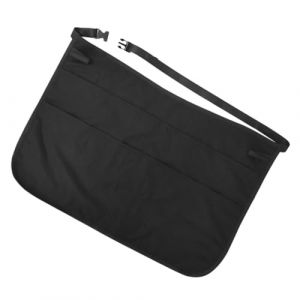 NUOBESTY Tablier de Coiffeur Unisexe &agrave; Poches Multiples avec Ceinture R&eacute;glable Tablier de Travail Professionnel pour Salon de Coiffure Paquet Banane de Coiffeur Pratique pour Outils de (Camplos, neuf)