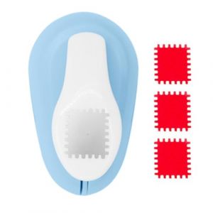 Perforatrices de papier carrées pour l'artisanat, perforatrice de timbre carrée, coupe-papier manuel, perforatrice de timbre-poste créative pour carton, scrapbooking, enveloppe postale, étiquettes (neiwka, neuf)