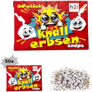 h2i pétards à claquer | 2500 pcs | Pop Snapers Knaller Trick | Le Gadget Parfait pour Nouvel an, Halloween, Anniversaires & fêtes – Amusement Garanti | Artifice Jeunesse & Enfants Cat F1 (ZENDACLUB, neuf)