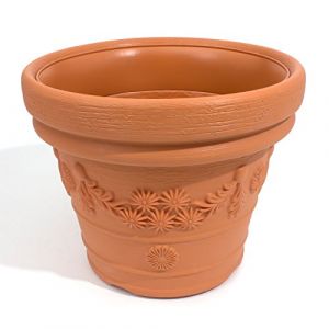 Pot de Fleurs Decora 8L, Terre Cuite, 30 cm (Brandsonline1, neuf)