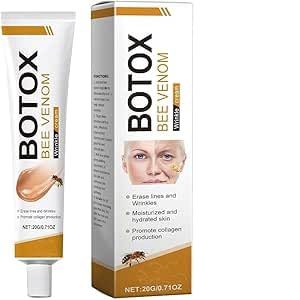 Botox Cr&egrave;me au Venin d'Abeille - Antirides et Raffermissement, Hydratation, Lifting & Recovery pour tous types de peau, Cr&egrave;me hydratante pour le visage, Cr&egrave;me anti-&acirc;ge au venin d'abeille (1) (Bearbelly, neuf)
