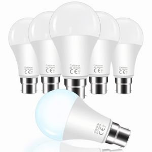 Caldarax Lot de 6 Ampoule LED B22 A60, 12W (&Eacute;quivalent Ampoule Incandescente de 100W), Blanc Froid 6500K, 1200LM, AC 175V-265V, Non-dimmable, Baillonette Culot B22, pour l&rsquo;&eacute;clairage Domestique (XiMing Co. Ltd, neuf)