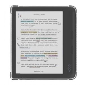 Zcooooool Coque pour Kobo Libra Colour/Kobo Libra 2 liseuse Couvercle &agrave; Coins renforc&eacute;s Housse de 7 Pouces/Coque Libra Colour/Libra 2 &Eacute;tui (zcooooool, neuf)