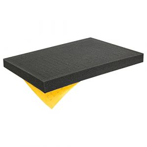 HMF 1459-30 Mousse pr&eacute;d&eacute;coup&eacute;e autocollante, mousse cube Tabletop | 345 x 275 mm | hauteur: 30 mm (hmf_shop, neuf)