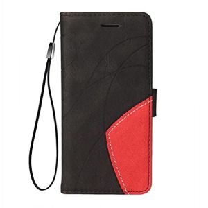 SEAHAI Cuir Coque pour Honor X7c / Honor 200 Smart 5G, Très Mince Étui Portefeuille avec Blocage RFID/Fentes pour Cartes, Antichoc PU/TPU Housse Protection Flip Case - Noir (Liner-EU, neuf)