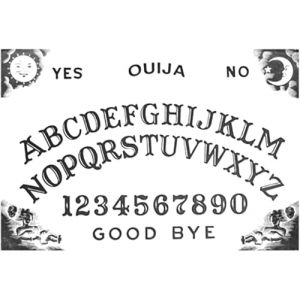 Tatouages Temporaires Planche Ouija Halloween | Effet R&eacute;aliste (Inkwear, neuf)
