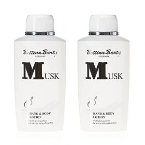 Bettina Barty Musk Lot de 2 lotions pour le corps et les mains 500 ml (Benschu.shop, neuf)