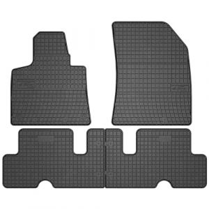MOTOS Tapis de sol caoutchouc pour Citroen C4 Grand Picasso II 2013-2019 Améliorez Votre Confort de Voyage avec Le tapis noir antidérapant Auto ET- tapis voiture Tous Temps pour Voiture, Protection Co (MOTOS EU, neuf)