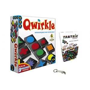 Lot Tantrix Pocket + Qwirkle + 1 Décapsuleur Blumie (Qwirkle + Tantrix Pocket) (Blumie Shop, neuf)