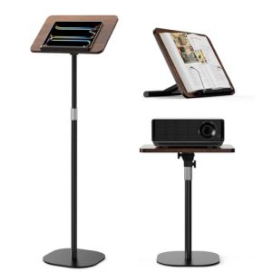 TURNRISE Support de livre 2 en 1 r&eacute;glable en hauteur avec plateau XXL inclinable &agrave; 180&deg; Support lecture Pupitre de musique Support pour ordinateur portable Base antid&eacute;rapante pour enfants et adultes (YZITECH, neuf)