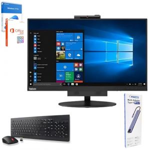 Lenovo All In One ThinkCentre TIO24 24&Prime; Full HD | Intel Core i7 | 32 Go | 1000 Go SSD | DOKING STATION 10 EN 1 WebCam Win 11 Pro 36 mois Garantie (reconditionn&eacute; avec (kit clavier et souris italienne) (COMPUTERS PARTS SRL, neuf)