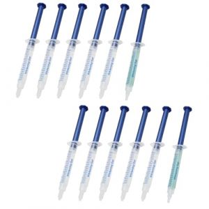 10x3ml Gel de Blanchiment des Dents 35% ¢p Gel de Blanchiment Dentaire avec 2x3ml Gel Désensibilisant (funchicmall, neuf)