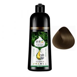 Shampooing colorant pour cheveux gris - 500 ml - Coloration v&eacute;g&eacute;tale douce pour la maison - Pour homme et femme (yeofuy, neuf)