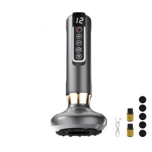 Masseur Anti Cellulite, Réglable Masseur Anti-cellulite Electrique Anti Cellulite, Niveau 12 Appareil Anti-Cellulite, Convient Pour le Massage du dos, du cou et des Jambes (Gris) (midianZhongXu, neuf)