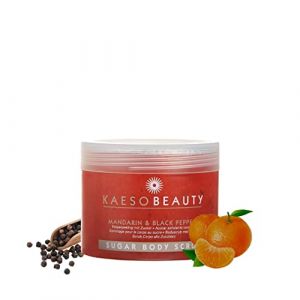 Kaeso Beauty Mandarin & Black Pepper Sugar Body Scrub (450ml), (GOUIRAN BEAUT&Eacute;, neuf)