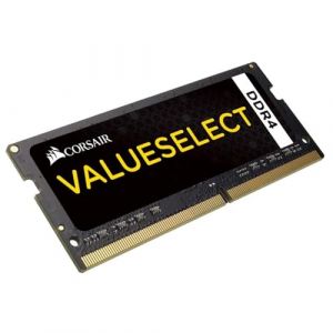 Corsair Value Select SODIMM 16Go (1x16Go) DDR4 2133MHz C15 M&eacute;moire pour Ordinateur Portable/Notebook - Noir CMSO16GX4M1A2133C15 (Tec & More, neuf)