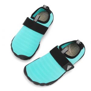 Mishansha Chaussures Aquatiques Enfant S&eacute;chage Rapide Chaussures de Plage Fille Gar&ccedil;on Chaussures d'eau Piscine Antid&eacute;rapantes 28 EU (hasimple, neuf)