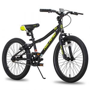Hiland Climber 20 Pouces Vélos Enfants, Vélo pour Garçon et Fille avec Fourche de Suspension et Frein en V, Noir (Winhere-EU, neuf)