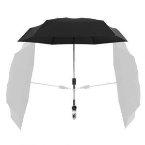 Parapluie universel pour poussette - Parasol pour poussette bébé | Parapluie de Poussette Pare-Soleil de Poussette réglable à 360 ° | Parasol pour poussette UPF 50+, parasol à clipser pour poussette, (yiyuxa, neuf)