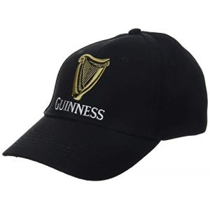 Guinness BLK SIG EMB B/Ball Cap Casquette de Baseball, Noir (Noir Noir), Taille Unique Homme (Celt Gift, neuf)