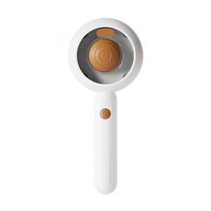 Pinceau pour chat &agrave; talon - Pinceau vapeur pour chat avec bouton de lib&eacute;ration - Pinceau pour chien avec bouton de lib&eacute;ration - Pinceau &agrave; vapeur &eacute;l&eacute;gant auto-nettoyant pour chat &agrave; la vapeur (cangjunw, neuf)