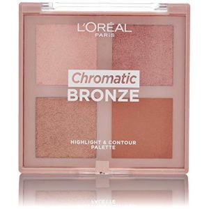 L'Oréal Paris Chromatic Bronze Highlight & Contour Palette 01, 10 g (Perfect Symmetry, neuf)