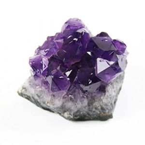 Nvzi Amethyste Pierre Naturelle, Cristaux Et Pierres Pr&eacute;cieuses, Pierre Semi Precieuse Et Min&eacute;raux, Lithotherapie Pierre De Protection Cristal, Kit Sorcellerie, Deco Salon, Chakra, Environ 50G (ONFSLX, neuf)