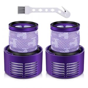 Filtres pour Dyson V10, Filtres de Rechange pour Dyson V10 Cyclone Series, V10 Absolute, V10 Animal, V10 Total Clean, SV12, Pièce de Rechange n° 969082-01 (Chengliejiawh Co, ltd, neuf)
