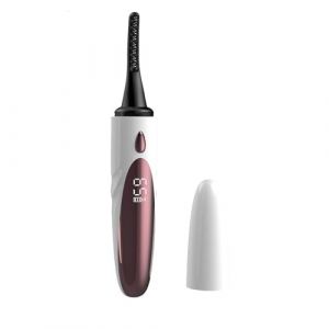 Recourbe-cils chauffant, chauffage rapide en 8 secondes, double brûlure, recourbe-cils chauffant, un recourbe-cils chauffant, un aspect naturel, durable (blanc, 13 x 3 x 2 cm) (H.eternal, neuf)
