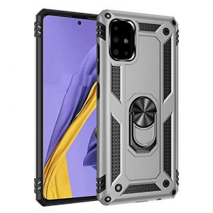 BestST Coque pour Samsung Galaxy S10 Lite/A91/M80S + 9D Verre tremp&eacute;, Silicone Souple et PC Dur Coque [Slim Armor] Protection R&eacute;sistante, Anti-Choc, Anti-Rayure, Etui Housse avec Support Kickstand (BestST, neuf)