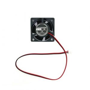 JZK Mini ventilateur 40 x 40 x 20 mm 2 broches DC 5 V avec câbles 4020 - Petit ventilateur silencieux - 40 mm - 4 cm - 5 V - Sans balais - DC - Pour boîtier PC - Avec câble et prise (Union Max, neuf)