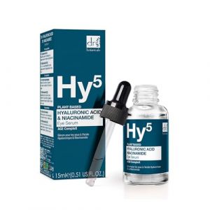 Dr Botanicals Sérum Contour des Yeux à 5% d'acide Hyaluronique et 5% de Niacinamide | Sérum Contour Des Yeux Pour Réduire les Rides, Améliore la Texture de la Peau - Formule Anti-Age Avancée (skinChemists London, neuf)