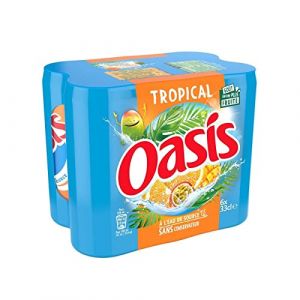 OASIS - Tropical Boite Slim 6X33Cl - L'unit&eacute; (Jolls, neuf)