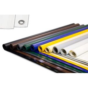 B&acirc;che en PVC pour Camion - 700 g/m&sup2; - Extra r&eacute;sistante - avec &oelig;illets et sans &oelig;illets - B&acirc;che de Protection - b&acirc;che Premium (Anthracite, 3m x 8m, 12mm Oeillets Ronds) (ANKO Planen GmbH, neuf)