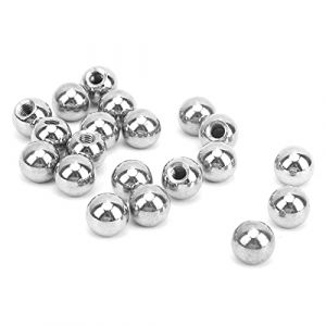 BORDSTRACT 20 Pi&egrave;ces Boule Creuse Acier Inoxydable M4x10mm Boule Filet&eacute;e Pour Syst&egrave;me Joint Rotule Magn&eacute;tique D'imprimante 3D (Starlight66, neuf)