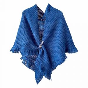 G&eacute;n&eacute;rique Echarpes Femme Echarpe Noel &Eacute;charpe Et Foulards Hiver Cachemire Chaud Grande Grosse Laine Chale Chaude Triangle De Etoles Etole Chic Mariage Foulard (aodsko, neuf)