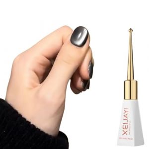 Vernis à ongles gel noir œil de chat, holographique à paillettes scintillantes, translucides, vernis à ongles magnétique, effet œil de chat réfléchissant, pour nail art, manucure, bricolage à domicile (SuiXingKeJiShop, neuf)