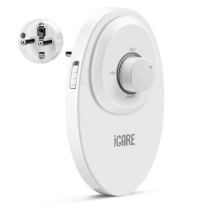 ICARE G&eacute;n&eacute;rateur d'Ozone Purificateur d'Air, 120mg/h Air Purifier, Destructeur d'Odeur, Facile &agrave; Utiliser, Generateur Ozone pour 30㎡ Salle de Bain, Cuisine, Fum&eacute;e, Voitures, Animaux Domestiques (HAOKE-EU, neuf)