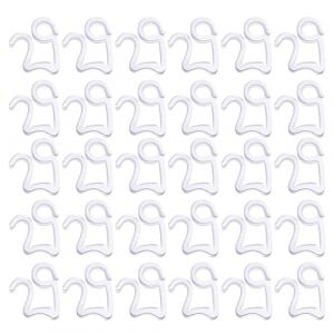 Crochet de Gouttière,30pcs Crochet Guirlande Exterieur Gouttière,Crochet Gouttiere pour Guirlande,Accroche Guirlande Exterieur,Crochet Gouttiere Guirlande,Crochet Guirlande Exterieur,Fixation Guirland (UPPCY, neuf)