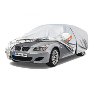 Kayme B&acirc;che Voiture &Eacute;tanche Respirante, 6 Couches Housse de Protection Voiture Ext&eacute;rieur Compatible avec BMW 5 Serie E60(2003-2010), Contre Pluie Soleil Poussi&egrave;re avec Zip et Doublure en Coton. (kayme car covers shop, neuf)