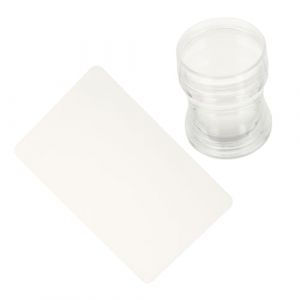 DRESSOOS 1 Pc à Ongles Transparent Brosses à Ongles Pour Nail Art Tamponneurs Trousse De Manucure Conseil Pochoirs Faux Usb Colle Trousse à Ongles Vernis à Ongles Plaques D'estampage (Mingsyue, neuf)