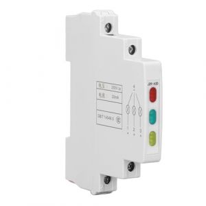 Lampe de Signalisation sur Rail DIN, Double Lumière Rouge Vert, Indicateur de Rail LED, Voyant Miniature pour Boîte de Distribution, Tours CNC, Ateliers, AC/DC 230 V (Regun, neuf)