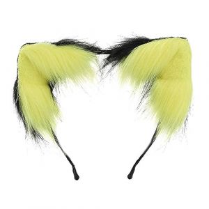 Watreketal Serre Tete,Serre-tête oreilles de renard Cosplay Femme Étudiants Carnavals Personnage Anime Serre-tête Oreille de Chat Serre-tête Peluche Cerceau de Cheveux de Noël (Xuanlang Trading, neuf)
