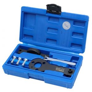 CCLIFE 6 Pièces Kit d'Outils de réglage de Courroie de Distribution Moteur Compatibles avec Fiat Punto Evo Panda Chrysler Ypsilon Delta Musa Giulietta 1.1, 1.2, 1.4 L 8V (CCLIFE Technic GmbH, neuf)