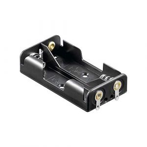 Support de Pile 2X LR6 (AA) Goobay 46552 raccordement à souder (L x l x H) 58 x 32 x 14.5 mm (ALPEXE France, neuf)