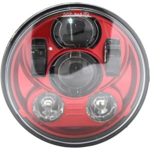 phare de moto Phare de moto &agrave; LED blanc 5,75 pouces 5 3/4 pour Harley Pour Sportster 1200 XL1200L Custom XL1200C 883 XL883 883L (SL longyue, neuf)