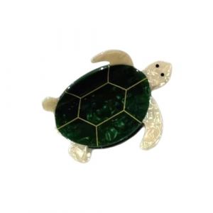 Pince &agrave; cheveux cr&eacute;ative en forme de tortue - Accessoire de coiffure marin pour femme - Tenue quotidienne et occasion sp&eacute;ciale - Accessoire marin (yuleblo, neuf)