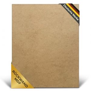 Panneaux MDF 2mm d&eacute;coup&eacute;s sur mesure - Panneau agglom&eacute;r&eacute; pour habiller les parois arri&egrave;re d'armoires et cadres photo - Plaque de bois mince pour construction et bricolage (RahmenVersand, neuf)