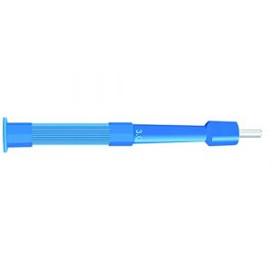 Gima Punch-Curette &agrave; Biopsie, St&eacute;rile, Jetable, Lame en Acier Inoxydable Sans Soudure, Sans Latex, Manche Nervur&eacute;, Taille &Oslash; 3 mm, Longueur de Lame: 8 mm, Lot de 10 curettes sous blister. (Le Pro du M&eacute;dical, neuf)